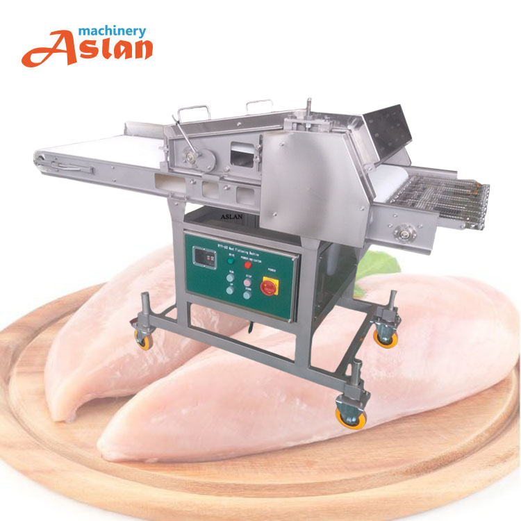 Chicken meat pressing machine